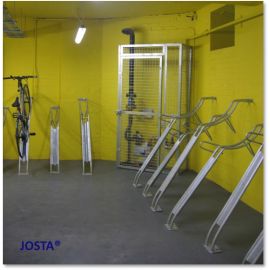 Vertikal sykkelparkering