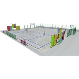 Ballbinge med Multivegg Ballbinge med Multivegg