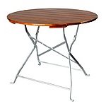 Sammenleggbart bord rundt, flere størrelser