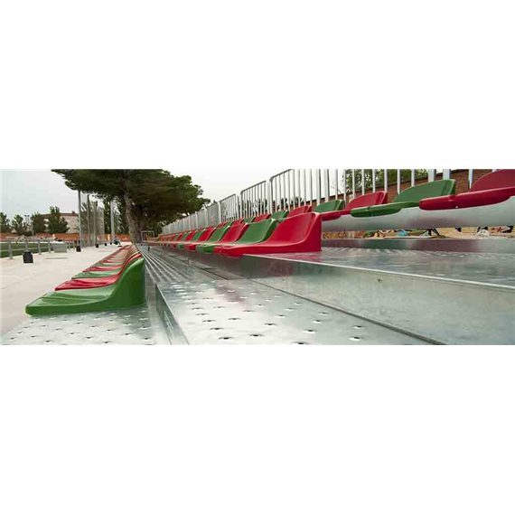 Permanente  og demonterbare tribuner