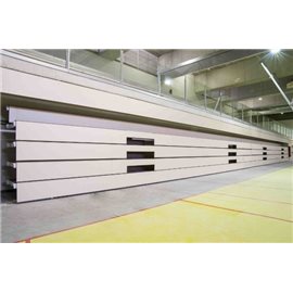 Teleskoptribuner motoriserte