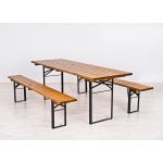 Partymøbler Sammenleggbare langbord og benker - Sett