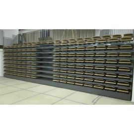 Teleskoptribuner motoriserte