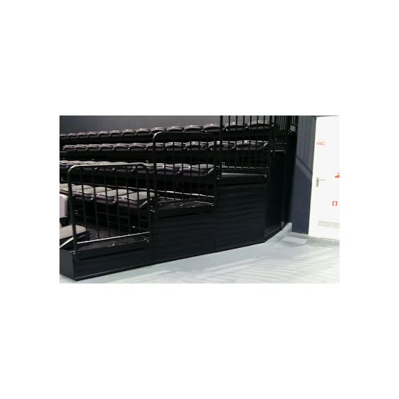 Teleskoptribuner motoriserte