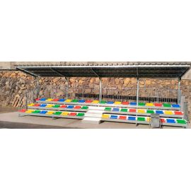 Permanente  og demonterbare tribuner